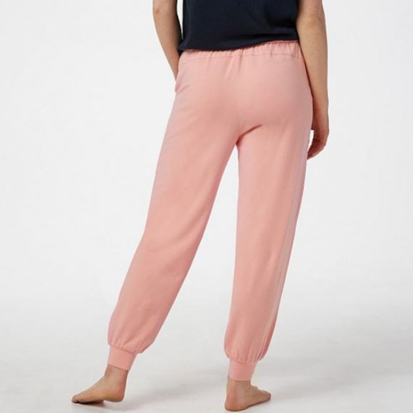 AnyBody Regular Cozy Knit Ruffle Jogger Pants 3056 - Picture 2 of 3